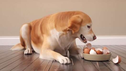 Dogs Eat Egg Shells