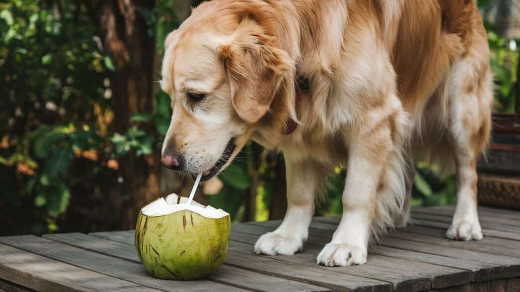 Can dogs drink coconut water