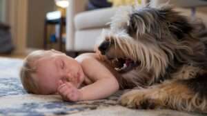 Why would a dog attack a sleeping baby